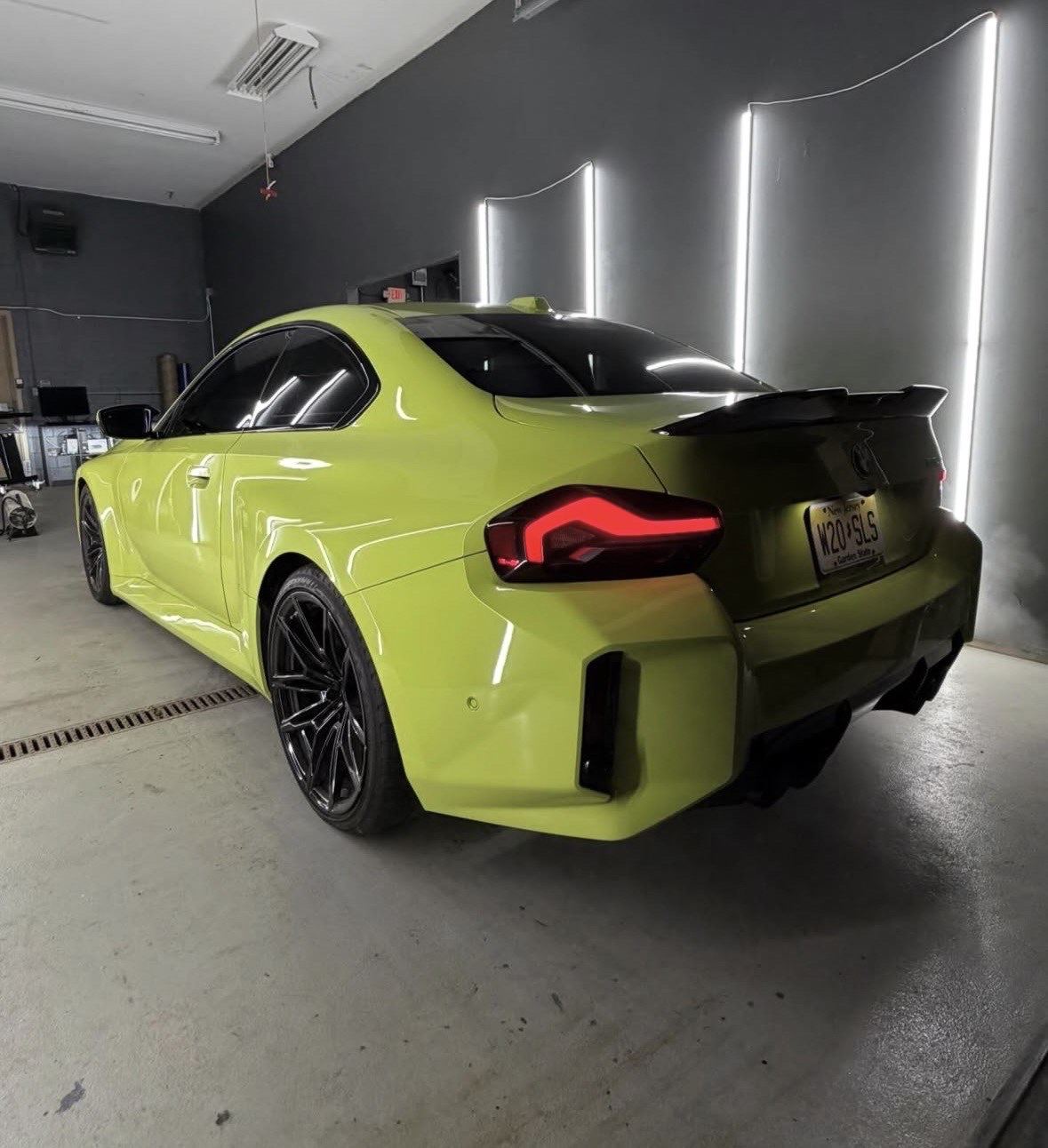 Recent build — wrapped BMW M2 in HD Garage bay