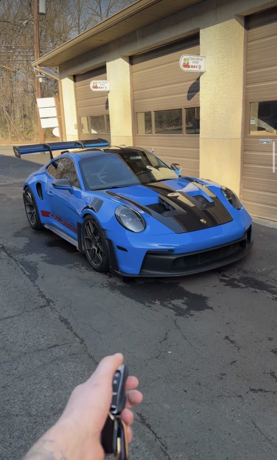 Porsche 911 GT3 RS at HD Garage